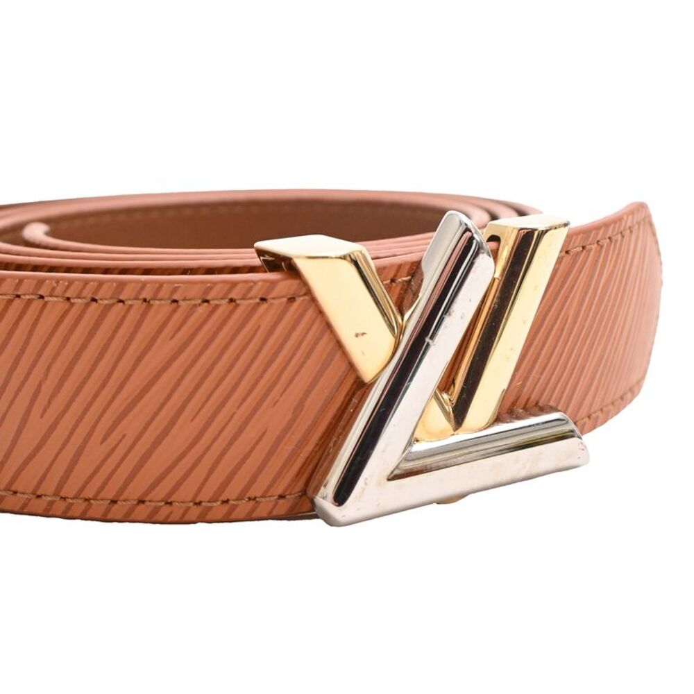 Louis Vuitton Twist Belt in Brown Epi Leather - Picture 9 of 10